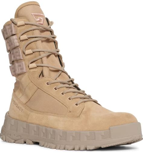 versace boots military